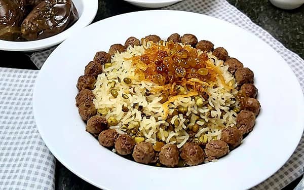 ماش پلو