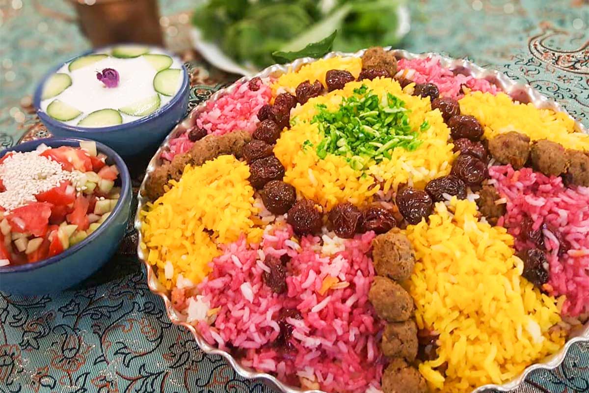 آلبالو پلو