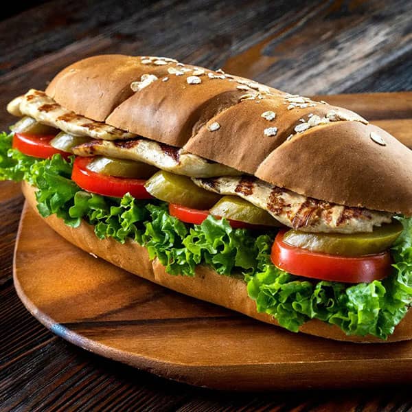 ساندویچ فیله مرغ