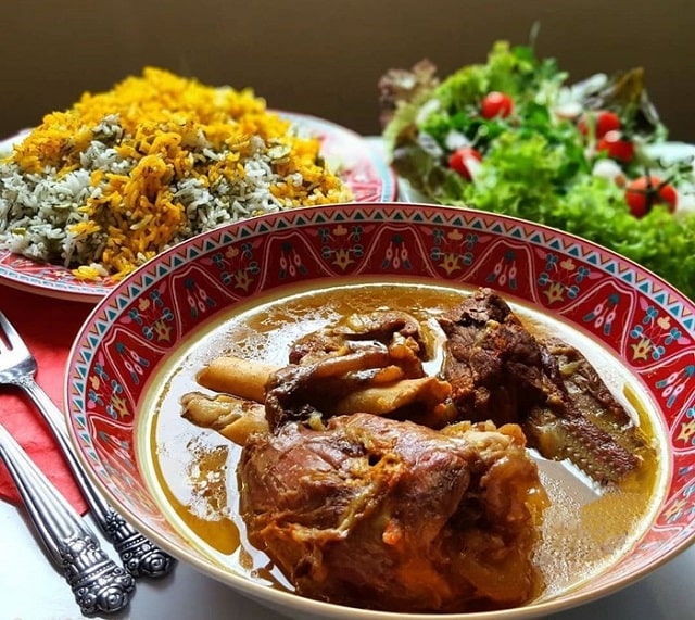 چلو گوشت