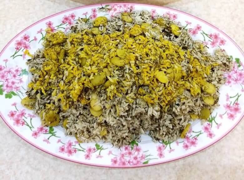 باقالی پلو